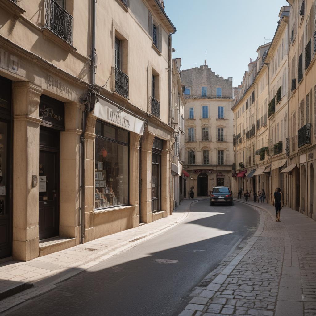 Enseigne avignon 📐 Adhésif vitrine 📐