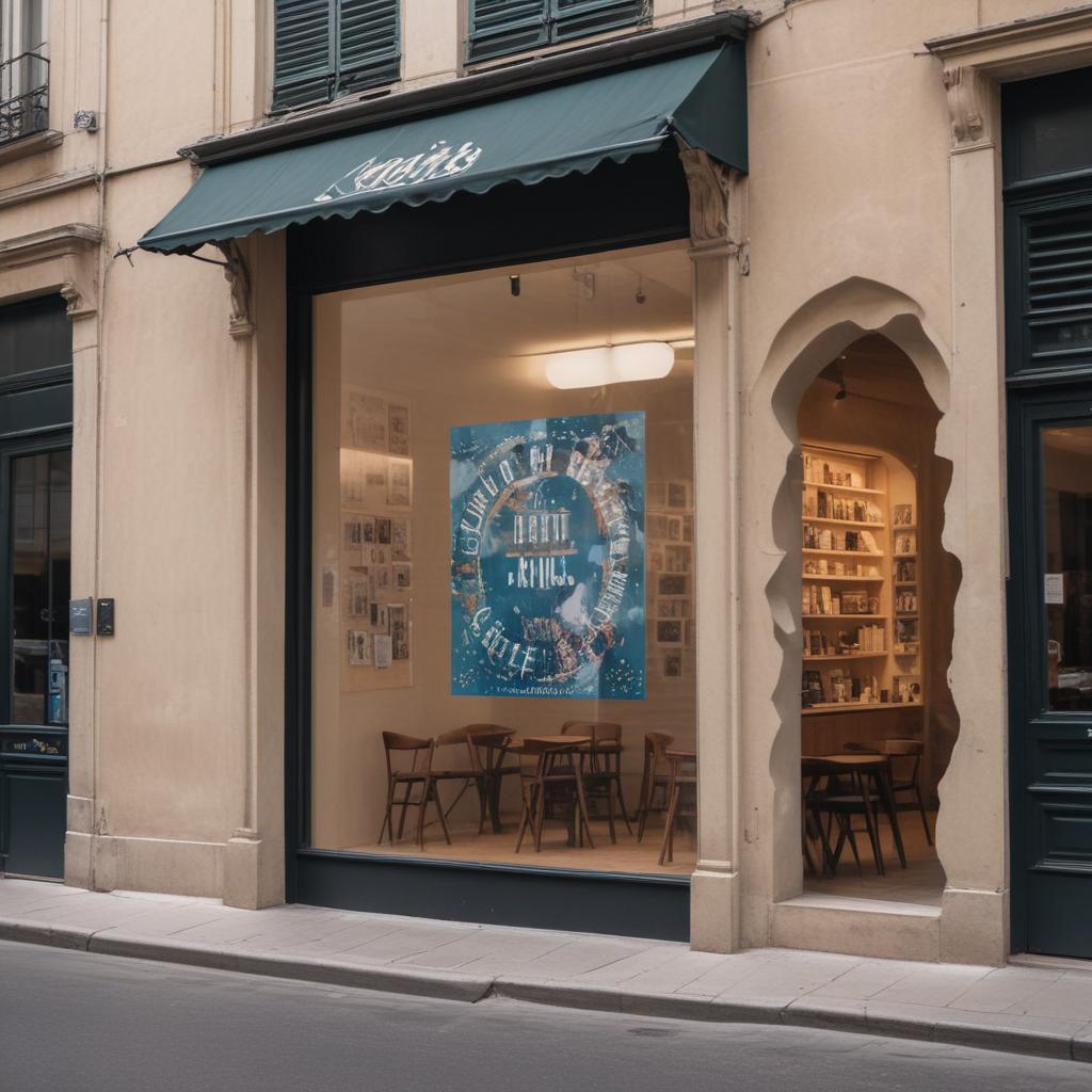 Enseigne avignon 🪟 Sticker vitrine 🪟