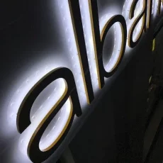 Enseigne-Albane-Avignon Rétroéclairage
